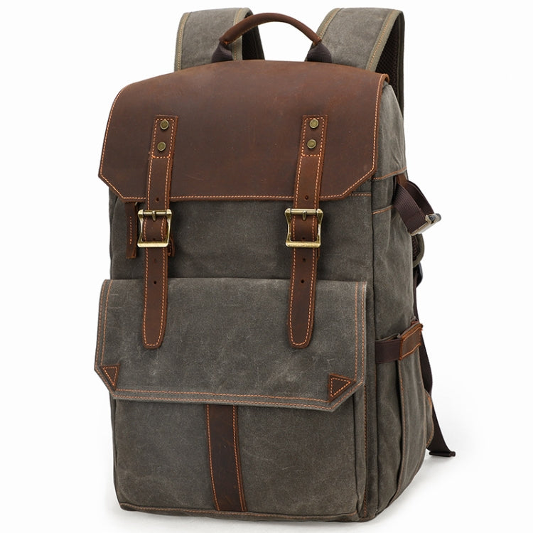 K-011 Batik Canvas Waterproof Photography Backpack