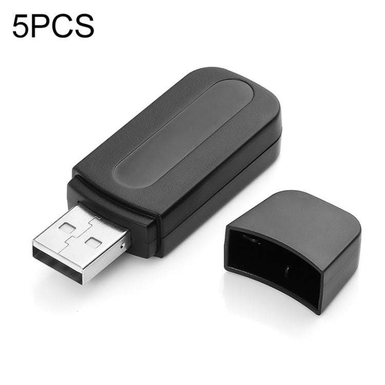 5-Piece USB Bluetooth Music Receiver for 3.5mm Bluetooth Speakers