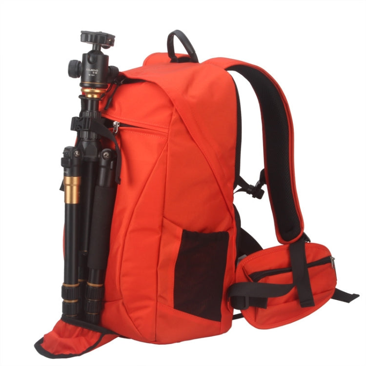 Multifunctional Small Flame Orange SLR Camera Backpack