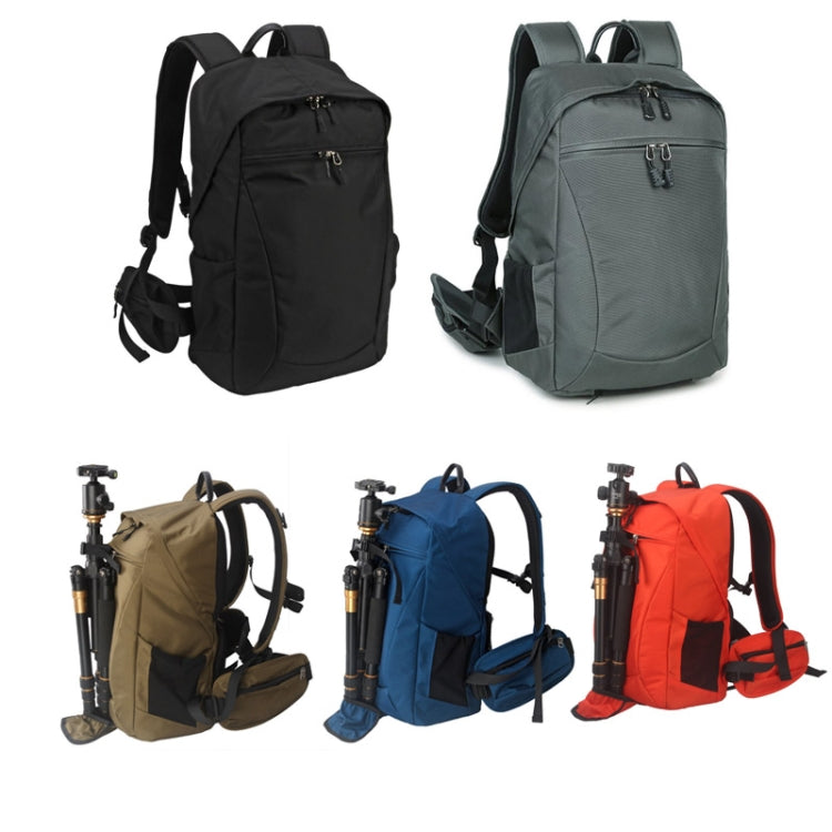Multifunctional SLR Camera Backpack with Adjustable Compartments, Small Size (Khaki)