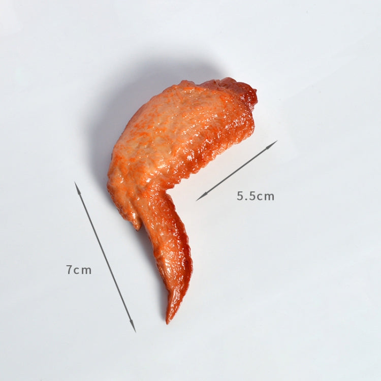 3-Piece PVC Chicken Wing Model Set for Shooting Practice and Play