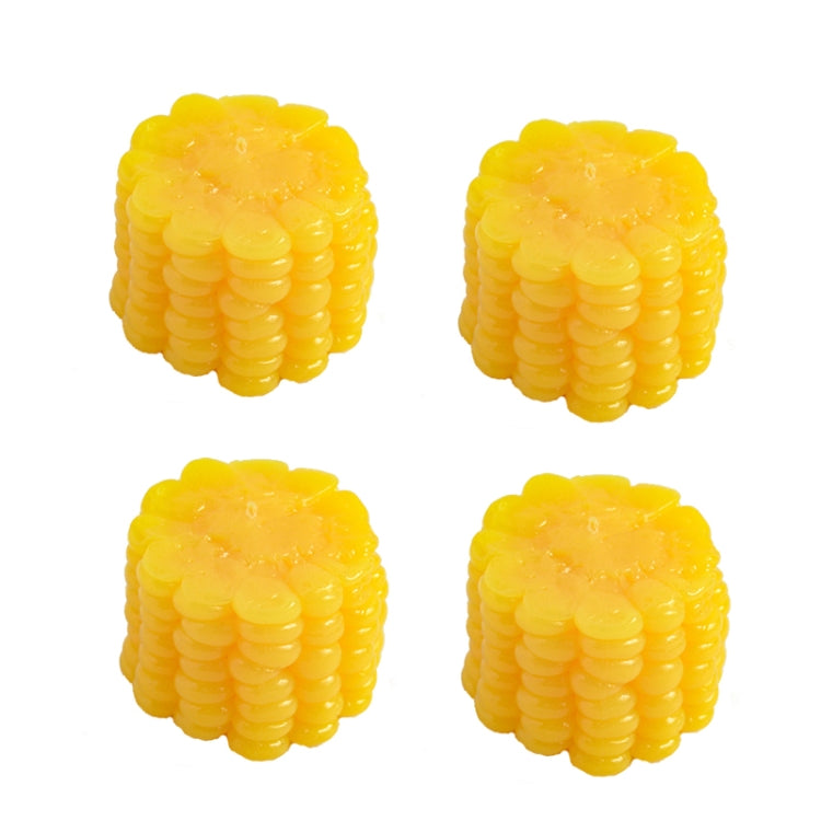 Realistic Corn Simulation Food Model Props - Set of 4
