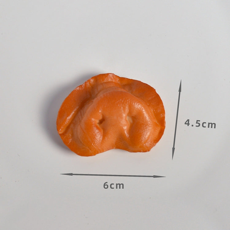 Realistic 3-Piece Pork Mouth Simulation Food Model Props