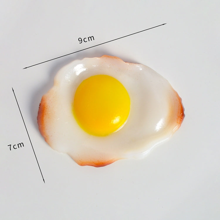 3-Piece Poached Egg Simulation Food Model for Photography Props