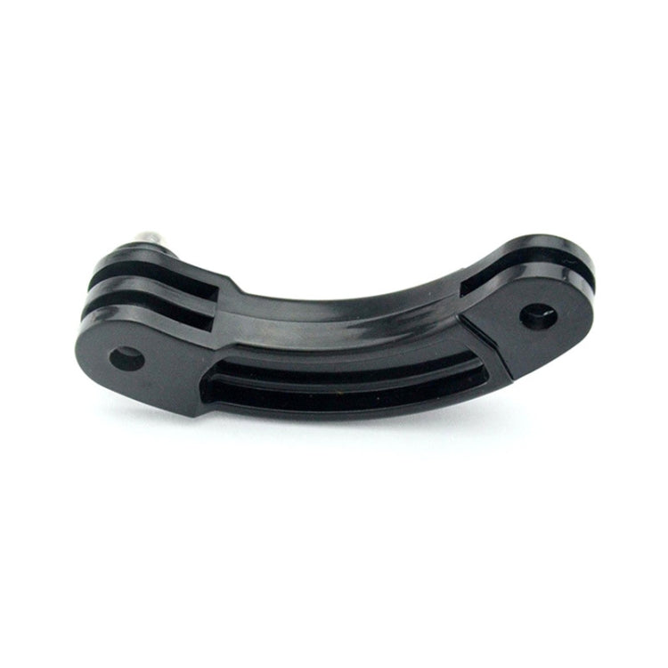 3-Piece 7.5cm Helmet Extension Arm Selfie Mount for Action Cameras