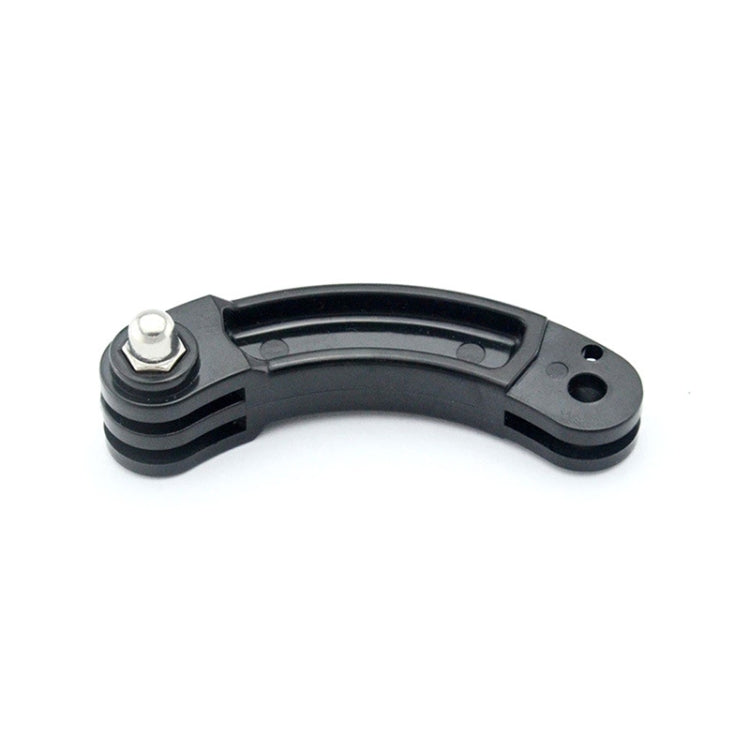 3-Piece 7.5cm Helmet Extension Arm Selfie Mount for Action Cameras