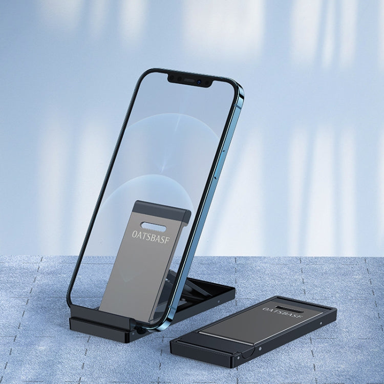 Aluminum Alloy Mobile Phone Bracket with Six-Speed Adjustment (Black)