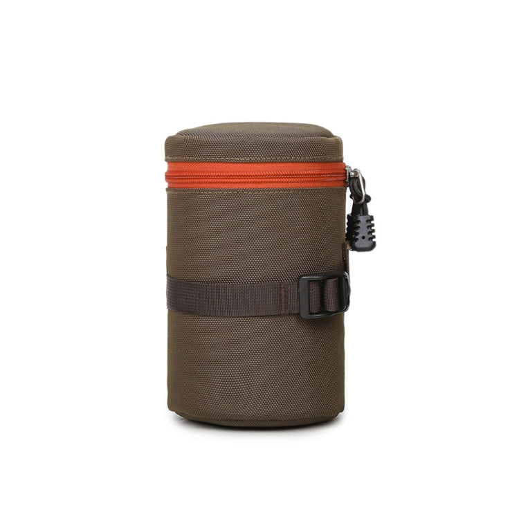 Waterproof Shockproof SLR Lens Bag Liner in Small Brown Size
