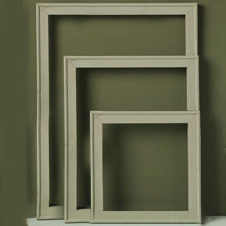 3 in 1 Morandi Color Wooden Photo Frame Series