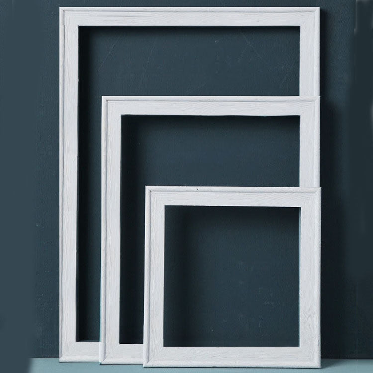 3 in 1 Morandi Color Wooden Photo Frame Set - Light Blue