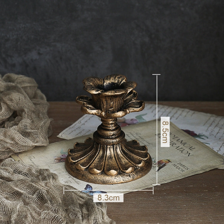 Vintage Retro Candlestick Photo Props for Home Decor (Style 1)