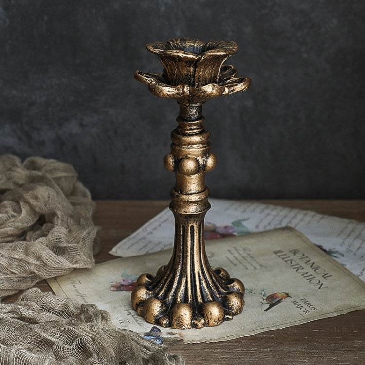 Vintage Resin Retro Candlestick Photo Prop