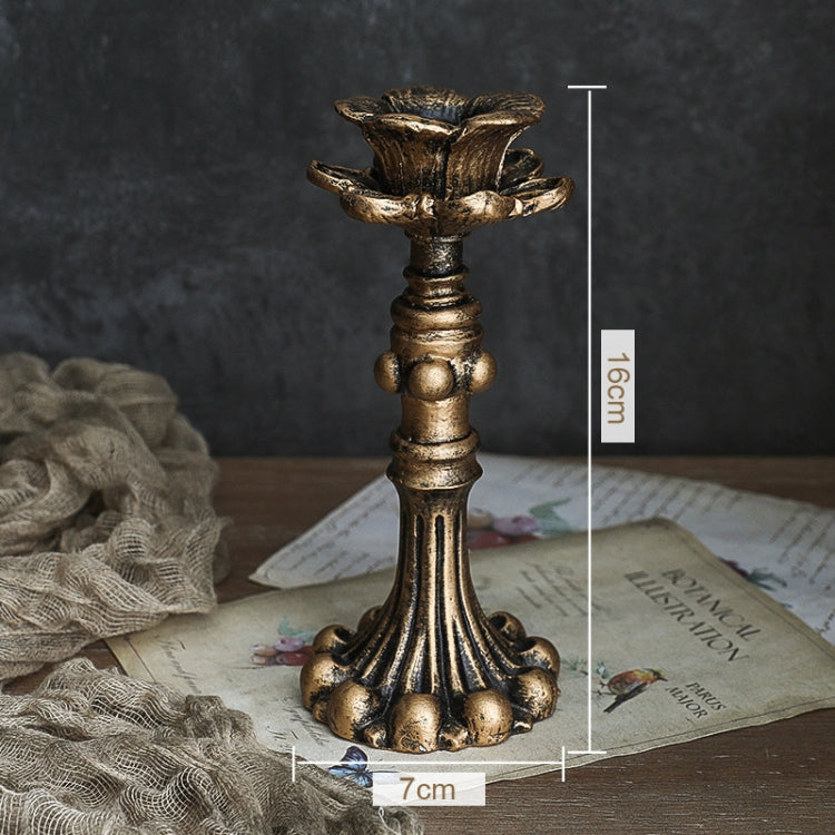 Vintage Resin Retro Candlestick Photo Prop