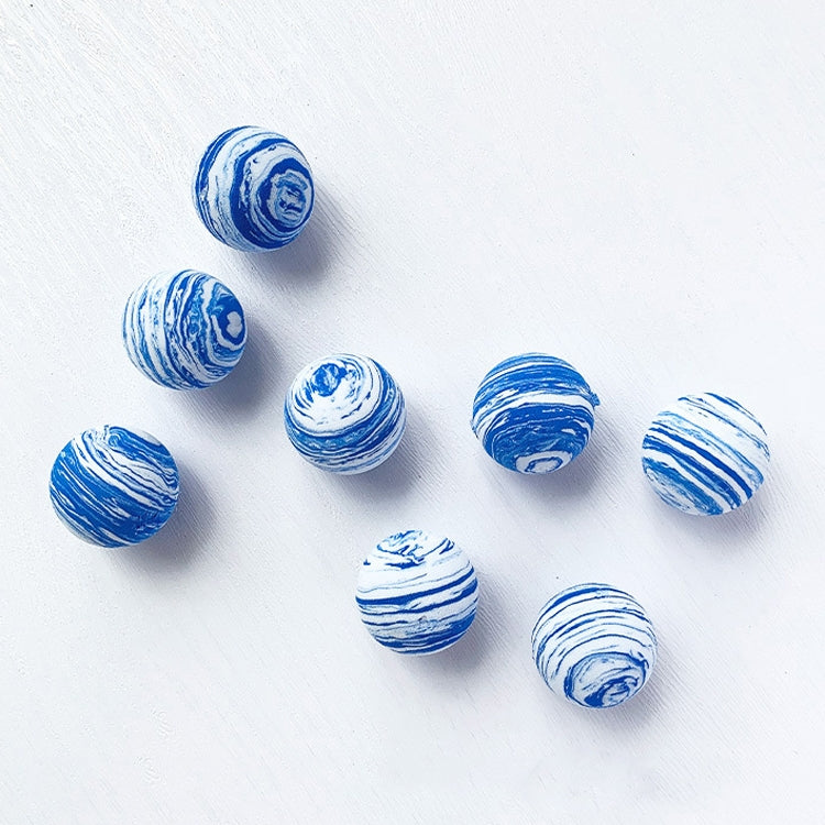 Exquisite 16-Piece Blue and White Studio Background Ornament Photo Props