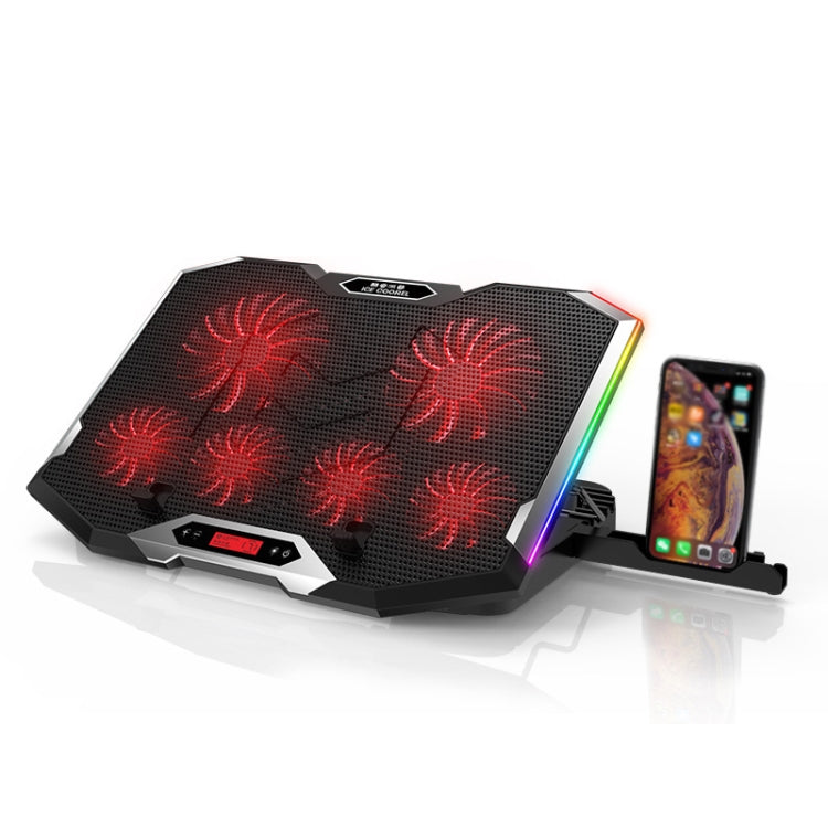 ICE COOREL K9 USB Laptop Radiator Bracket with RGB and Dual USB Ports