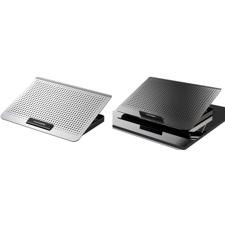 Silent Notebook Cooling Bracket with Six-Fan Tungsten Gold Black Color