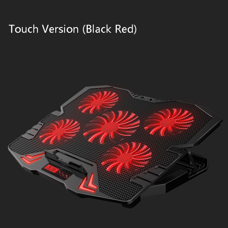 ICE COOREL K5 Touch Version Laptop Radiator - Black Red