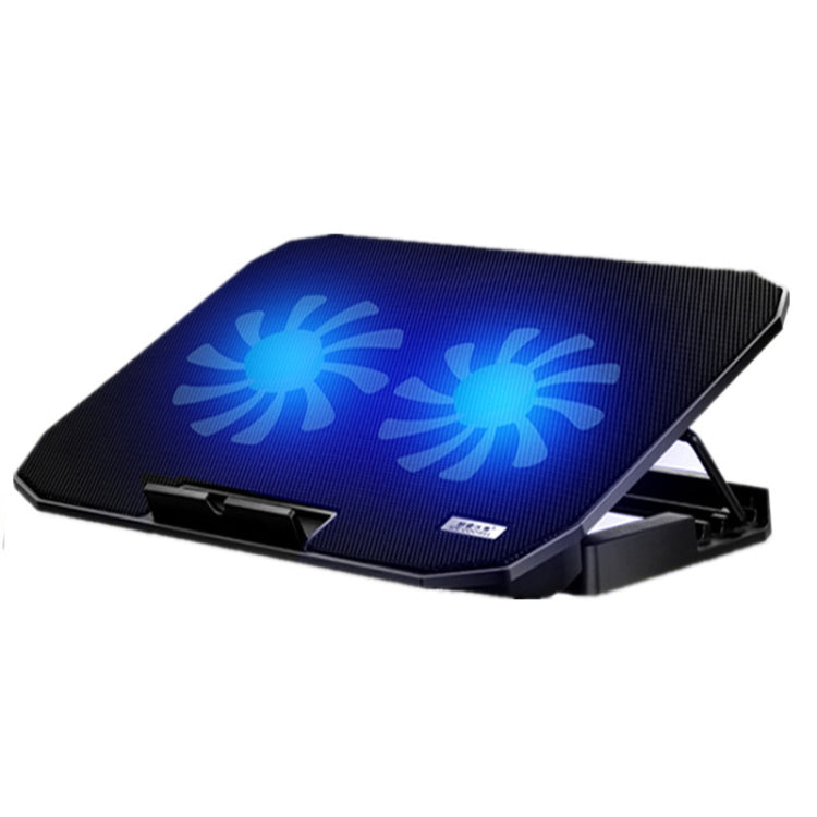 ICE COOREL N106 Laptop Dual-Fan Cooling Bracket (Blue Light)