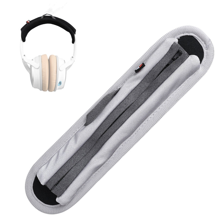 10 PCS G12S Neoprene Earphone Protection Covers with Lanyard and Zipper Design (Small-Gray)
