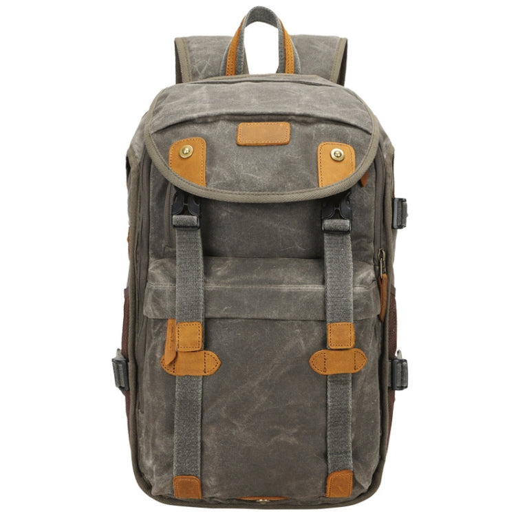 3040 Batik Canvas Shoulder Camera Bag in Green for Micro Single Digital Cameras