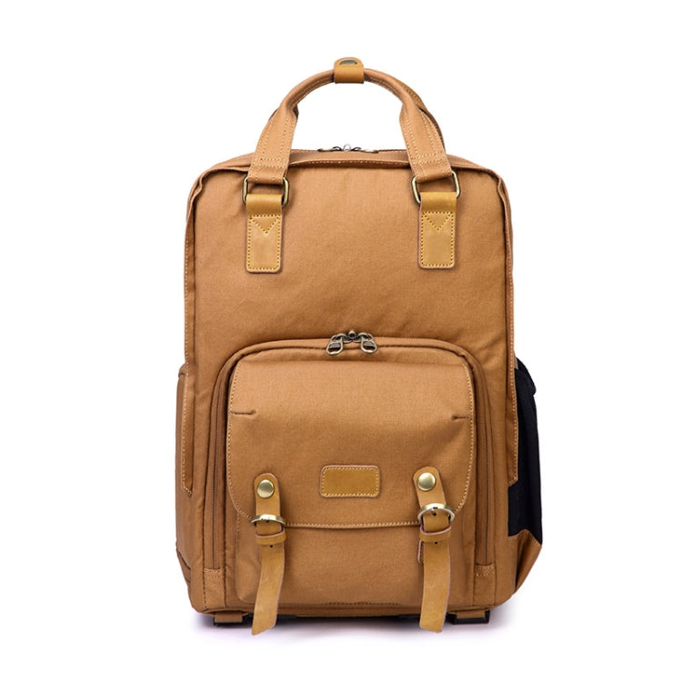 Wearable Waterproof SLR Digital Camera Bag with Shoulder Strap (Khaki)