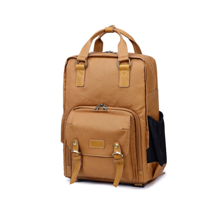 Wearable Waterproof SLR Digital Camera Bag with Shoulder Strap (Khaki)