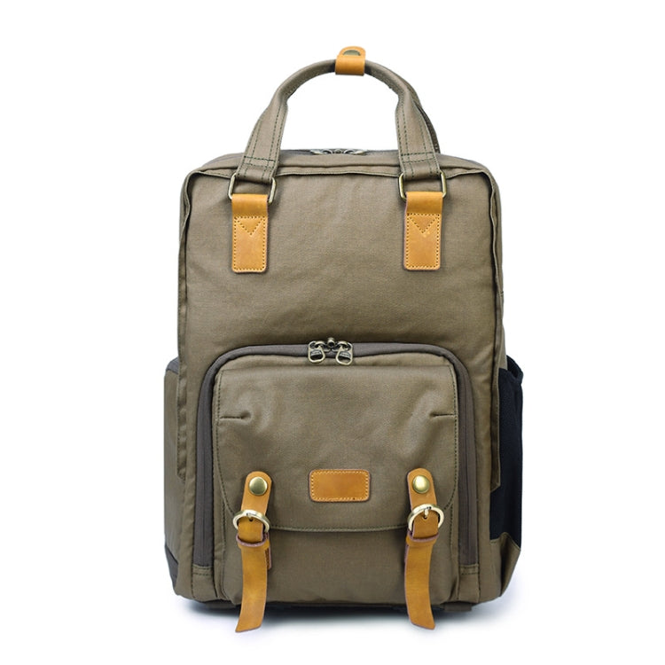 272 Waterproof Wearable Camera Shoulder Bag for SLR Digital Cameras (Green)