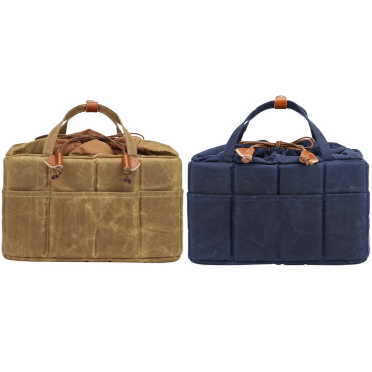 SLR Lens Liner Bag Camera Storage Bag in Khaki