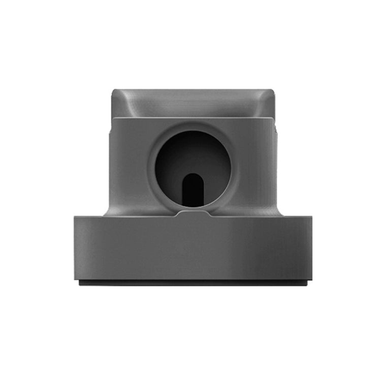 Grey 2-in-1 Smart Watch and Phone Charging Stand