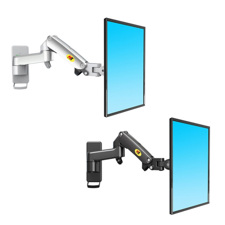 Telescopic Rotating Monitor Bracket, Model: F150 (Silver)
