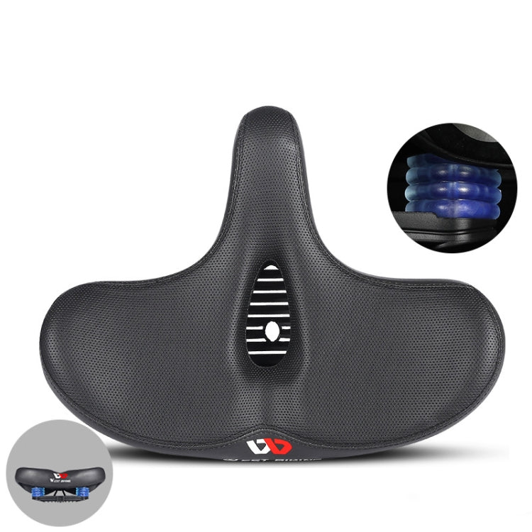 WEST BIKING Big Butt Shock Absorption Bicycle Saddle with Windshield