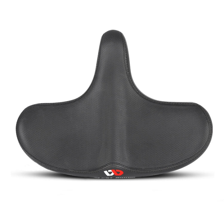 WEST BIKING Bicycle Saddle for Larger Butt with Shock Absorption and Groove Design