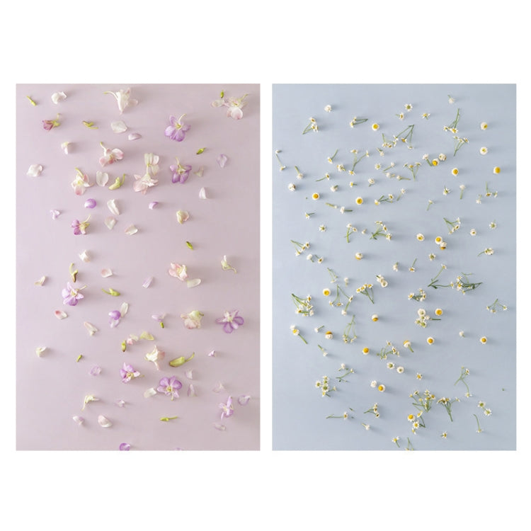 3D Double-Sided Flower Charm Photography Background Paper (Set of 2)