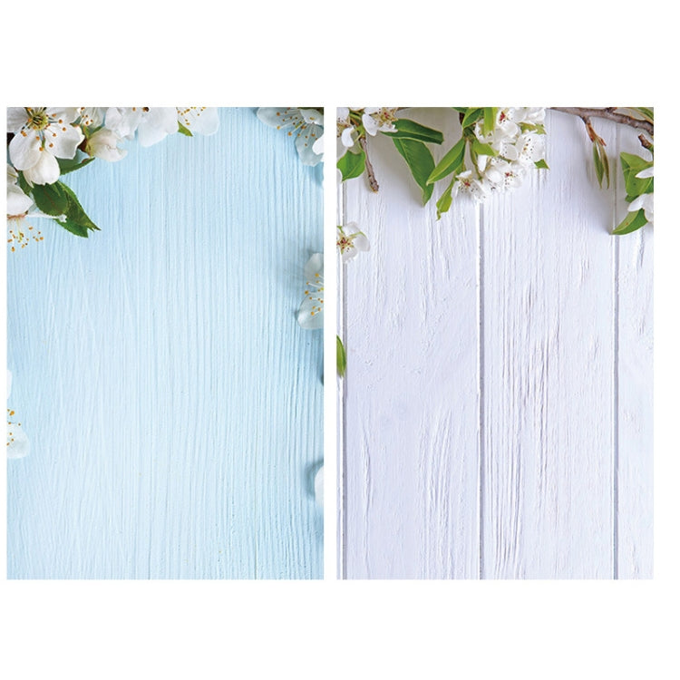 3D Stereo Double-Sided Background Paper for Product Photography (Blue White, 2 PCS)