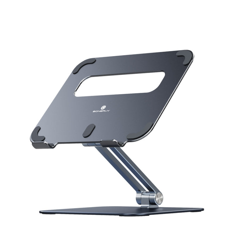 Aluminum Alloy Tablet Holder for Devices up to 14 Inches (Grey)