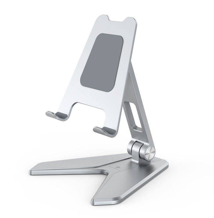 Boneruy P25 Aluminum Alloy Mobile Phone Tablet PC Stand, Style: Silver Mobile Phone Stand