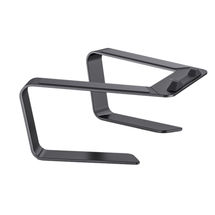 BONERUY P49 Aluminum Alloy Laptop Stand with Heat Dissipation and Storage (Grey)