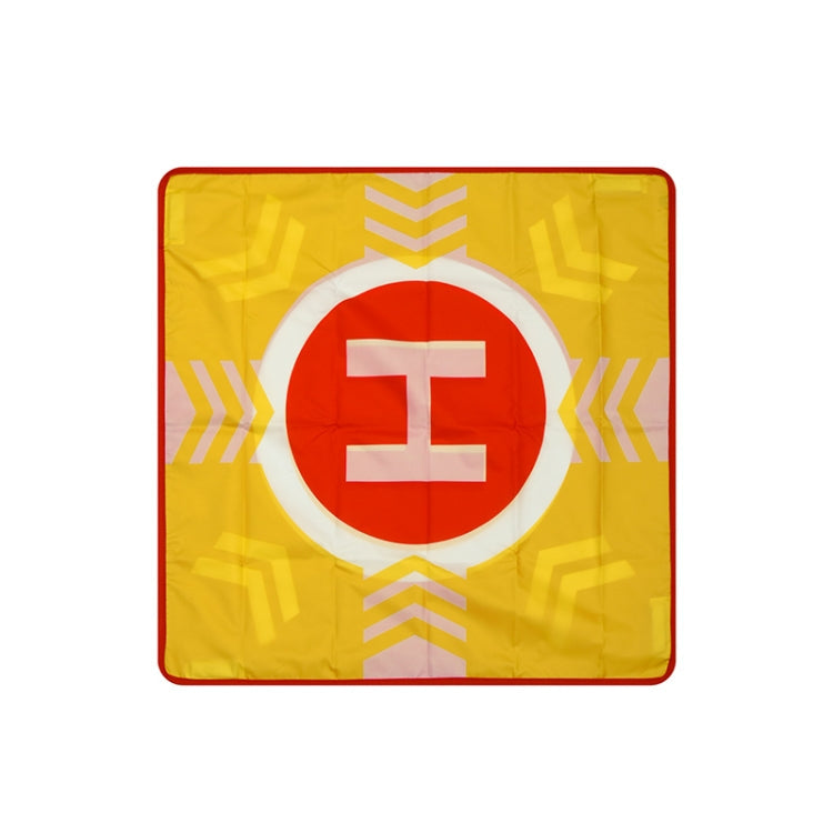Foldable Waterproof Double-Sided Drone Parking Apron with Metal Counterweights