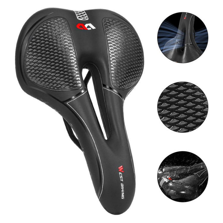 Comfortable Silicone Saddle for Bicycle Riding, Fish Scale (Sponge) Style