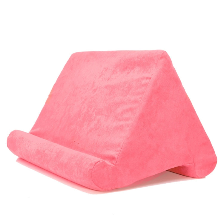Tablet Mobile Phone Bracket Multi-Angle Pillow in Dark Pink