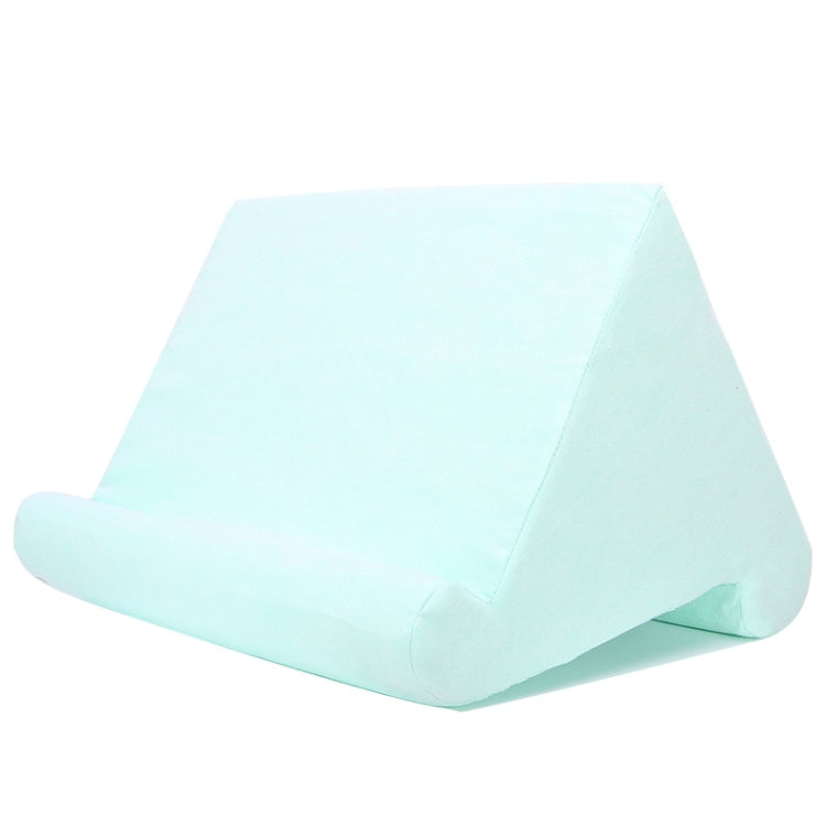 Tablet Mobile Phone Bracket Multi-Angle Pillow (Green) - 27x25x23cm