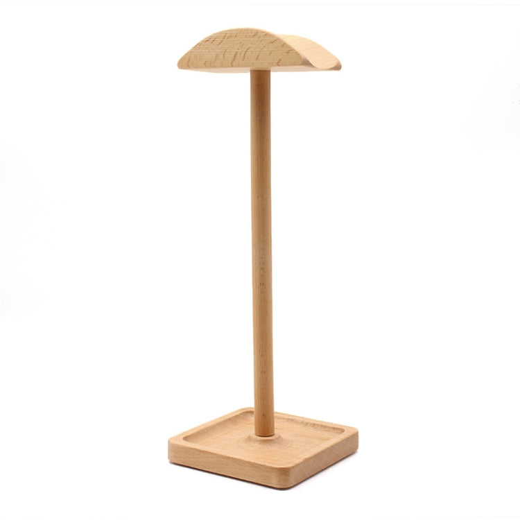Wooden Headset Display Stand with Anti-Slip Design