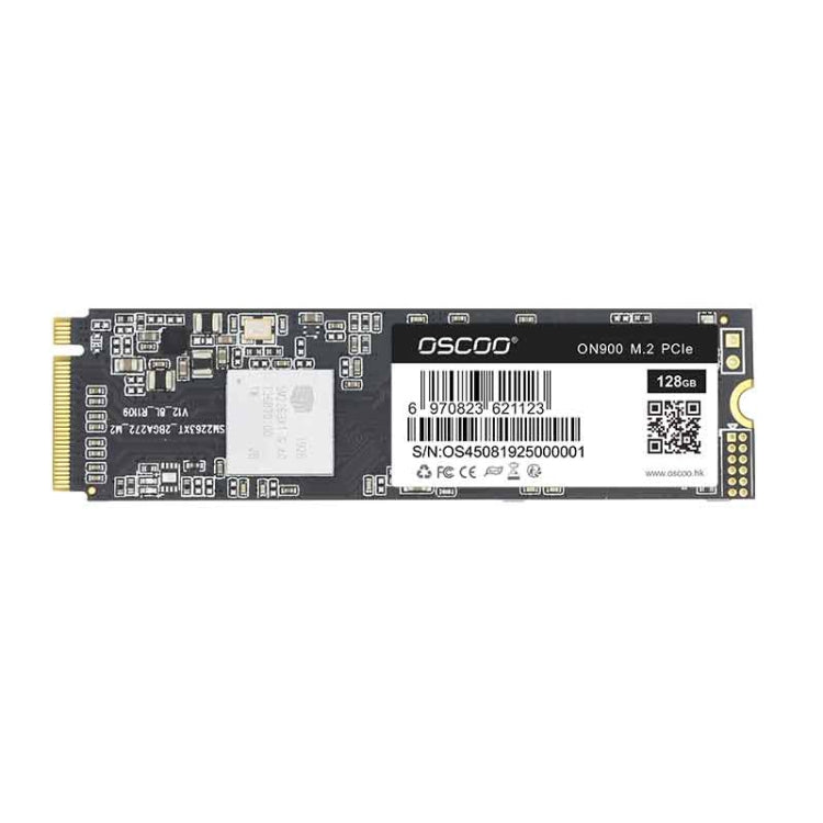 OSCOO ON900 NVME SSD 128GB - High-Speed Transmission, Compact Design