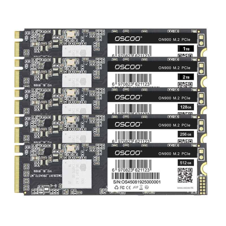 OSCOO ON900 NVME SSD 128GB - High-Speed Transmission, Compact Design