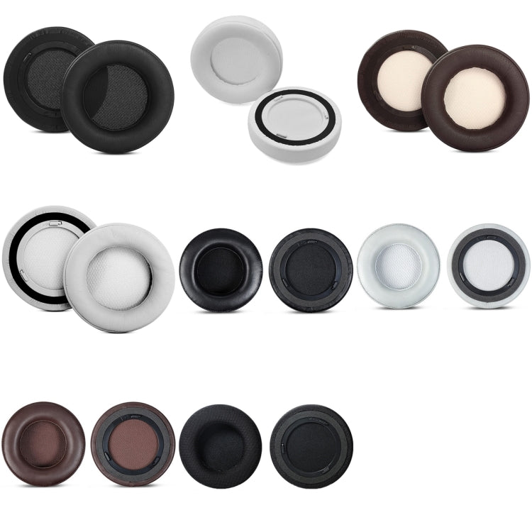 2 Pieces of Brown Lambskin Ear Cushions with Snap-fit for Corsair Virtuoso RGB Headset