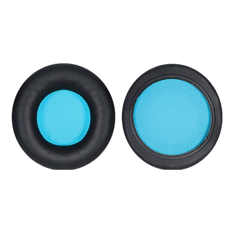 Sponge Earmuffs for Audio-Technica ATH-S200BT - Black+Blue (1 Pair)