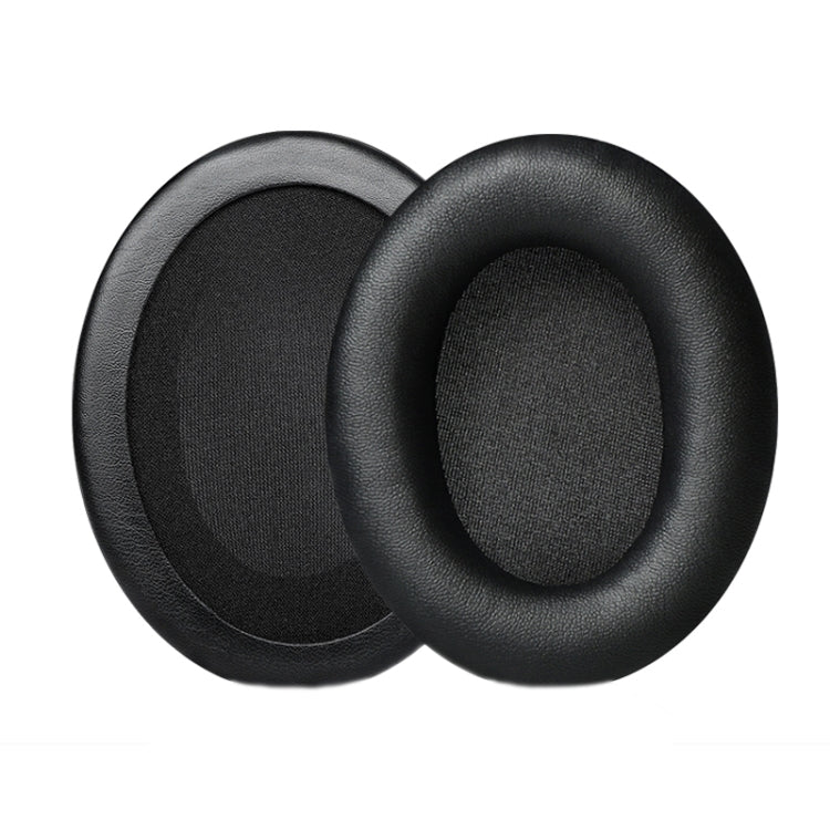 Headset Earmuffs for Kingston HyperX Cloud II/Silver/Alpha/Flight/Stinger, Black Protein Skin
