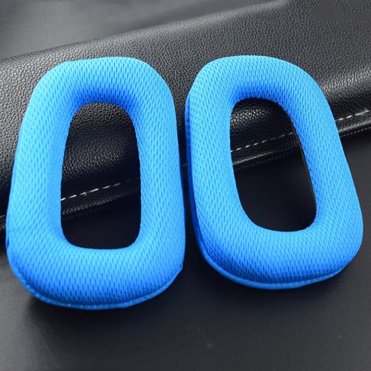 2-Pack Blue Headset Sponge Earmuffs for Logitech Headsets