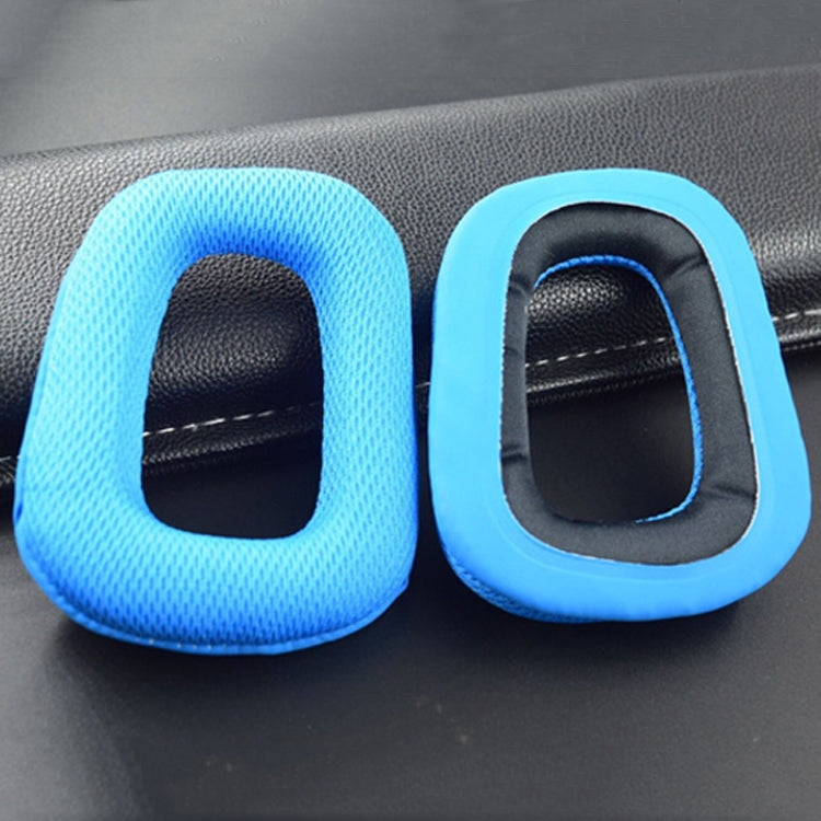 2-Pack Blue Headset Sponge Earmuffs for Logitech Headsets