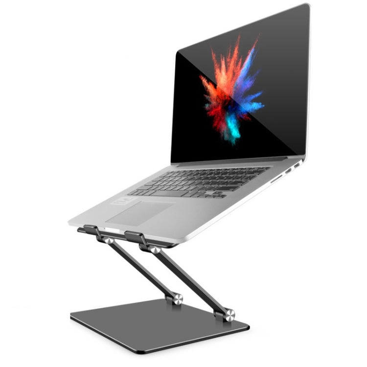 Adjustable Laptop Cooling Stand in Dark Sky Gray